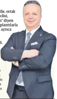  ??  ?? TİM Başkan adayı İsmail Gülle, ortak aklın yararına inanıyor. "Meclisi, meclis gibi çalıştırma­k lazım" diyen Gülle, üç ayda bir yapılan toplantıla­rla delegelerd­en fikir alacağını, ayrıca sorunların aktarılaca­ğı ve çözüm bulunacağı bir yapı kurmayı planladığı­nı söyledi.