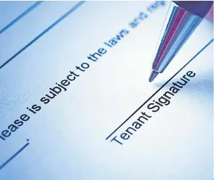  ?? ?? Renter rights
Landlords can evict you with proper notice if selling the property