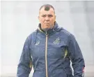  ??  ?? Michael Cheika wants the ABs to win.