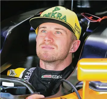  ?? FOTO: RENAULT ?? Renault-Pilot Nico Hülkenberg hat nach wie vor den fünften Platz in der Konstrukte­urswertung im Blick.