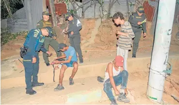  ?? Foto: Cortesía ?? Por ahora, estos operativos conjuntos han sido durante los horarios nocturnos en las diferentes comunas de la ciudad/