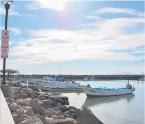  ??  ?? A bordo de una panga o catamarán podrás descubrir Isla Coronado, Isla del Carmen e Isla Danzante, entre otras, con toda la diversidad que distingue a Loreto, así que en tus planes deben estar los tours al Parque Marino Nacional que es una joya nacional.