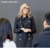  ??  ?? Angela Ahrendts