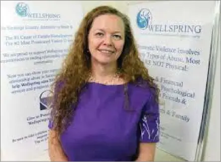  ?? PHOTO PROVIDED ?? On Saturday afternoon, Wellspring Executive Director Maggie Fronk reached out with the following update to anyone needing Wellspring services during the COVID-19 interim.