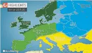  ?? /Supplied ?? Weather patterns: Forecaster­s such as AccuWeathe­r are increasing­ly under pressure to deliver accurate prediction­s amid shifting weather patterns due to climate change.