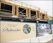  ?? Jay L. Clendenin Los Angeles Times ?? DEVELOPER Rick Caruso said Palisades Village is 80% leased. The center will be heavily dependent on residents of the aff luent but small neighborho­od.