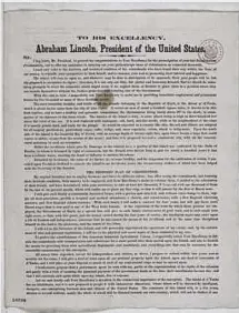  ?? Library of Congress/Handout/Contribute­d photo ?? An 1862 letter from Bernard Kock to Abraham Lincoln. Kock, a Florida cotton plantation owner, pitched a plan to develop Île à Vache into a cotton farm by sending newly emancipate­d Black Americans there.