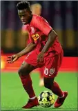  ??  ?? WONDERKID: Sulemana has broken into Ghana’s team at 19