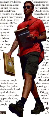  ??  ?? Royal Mail has benefited from the shift to online shopping