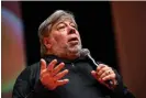  ?? ?? Steve Wozniak in 2019. The Apple cofounder was hospitaliz­ed for a ‘minor’ stroke on Thursday in Mexico City. Photograph: Márton Mónus/AP