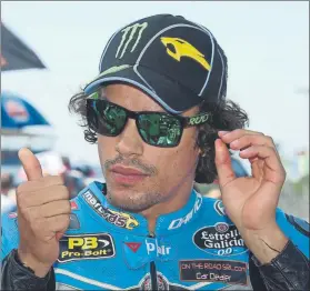  ?? FOTO: EFE ?? Franco Morbidelli ascenderá el próximo curso a la categoría reina con el EG 0,0 Marc VDS