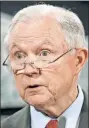  ??  ?? Jeff Sessions