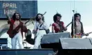  ?? ?? Jim Clench, Brian Greenway, Myles Goodwyn and Gary Moffet of April Wine, performing in 1979. Photograph: Larry Hulst/Getty Images