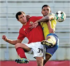  ??  ?? Henrique Araújo leva oito golos nos bês e outros oito nos sub-23