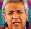  ??  ?? Lenin Moreno