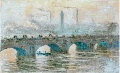  ??  ?? Claude Monet, „Waterloo Bridge“, 1903.