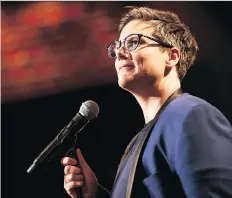  ?? NETFLIX ?? Australian Hannah Gadsby’s new special Nanette is a powerful indictment of standup comedy and its inability to grapple with trauma.