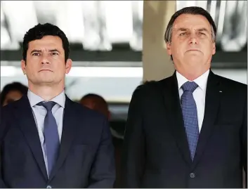  ??  ?? MORO. El Tribunal Supremo brasileño considera que sus sentencias están teñidas de parcialida­d, que pactó con Bolsonaro y que presionó a fiscales y otros jueces.