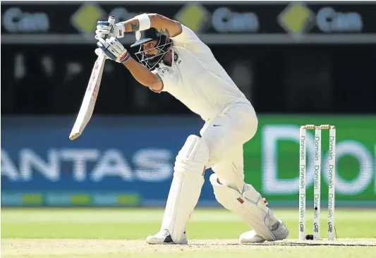  ?? Picture: RYAN PIERSE/GETTY IMAGES ?? HOW TO DO IT: Virat Kohli of India stands head and shoulders above his peers in the batting rankings.