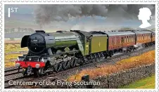  ?? ?? Age of steam: The 100-year-old Flying Scotsman