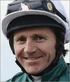  ??  ?? Ferns jockey Jimmy Fortune who has retired after 30 years.