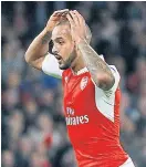  ??  ?? Arsenal’s Theo Walcott.