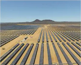  ??  ?? Un dels parcs solars de Global Power Generation al Brasil