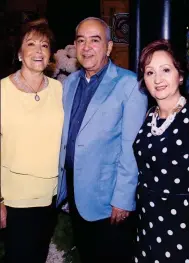  ??  ?? Marta Lucía Fernández, Luis Fernando González, María Victoria Rodríguez.