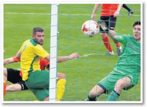  ??  ?? Kevin Lloyd (yellow) leaves Gwynedd for Conwy next term