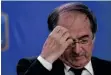  ?? FRANCK FIFE AFP ?? DISGRACED president of the French Football Federation (FFF), Noel Le Graet.
|