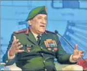  ?? PTI ?? Chief of Defence Staff General Bipin Rawat at the Raisina Dialogue ■
2020 in New Delhi on Thursday.