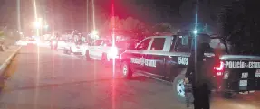  ?? ?? l Operativo nocturno de la Policía Estatal y la Guardia Nacional en Guaymas-Empalme.