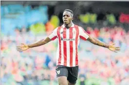  ?? FOTO: J. ECHEVARRIA ?? Iñaki Williams, un jugador con cartel para Borussia y Liverpool