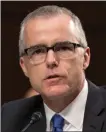  ??  ?? Trump, McCabe: Taunting tweets