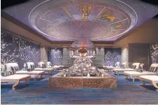  ?? BARBARA KRAFT ?? The treatment lounge at the Spa at Wynn — just one of the glam wellness spaces in the city.