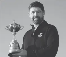  ?? ANDREW REDINGTON / GETTY IMAGES ?? Three-time major champion Padraig Harrington is the European Ryder Cup captain for 2020.