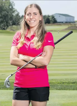  ?? LUKE LU/THE ASSOCIATED PRESS ?? Iowa State University golfer Celia Barquin Arozamena, of Spain, was found dead with several stab wounds Monday at a golf course in Ames, Iowa. A homeless man has been charged and jailed.