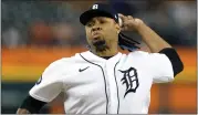  ?? CARLOS OSORIO, FILE — THE ASSOCIATED PRESS ?? Former Detroit Tigers relief pitcher Gregory Soto was traded to the Philadelph­ia Phillies on Jan. 7.