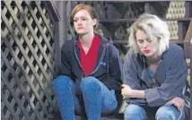  ?? Annette Brown AMC ?? “HALT and Catch Fire,” with Kerry Bishé, left, and Mackenzie Davis, is among series where characters have had abortions.