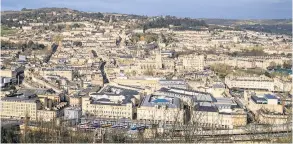  ??  ?? Low-traffic neighbourh­oods are being considered across Bath. Below, Cllr Shaun Stephenson-mcgall, left, and Cllr Paul Myers