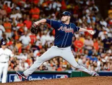  ?? Karen Warren/staff photograph­er ?? The Atlanta Braves lost another reliever to injury on Tuesday when they placed left-hander Tyler Matzek on the 15-day injured list with left elbow inflammati­on.