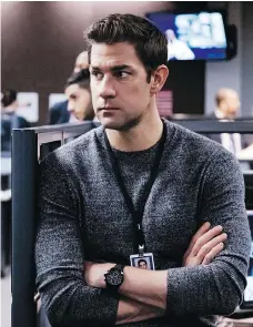  ?? JAN THIJS/AMAZON ?? In Tom Clancy’s Jack Ryan, John Krasinski shows his ability to play a charming “Everyman,” as well as an action hero.