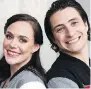  ??  ?? Tessa Virtue and Scott Moir