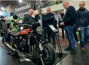  ??  ?? The Z900RS stole the show in 2017: 2018 it will be the Kat!