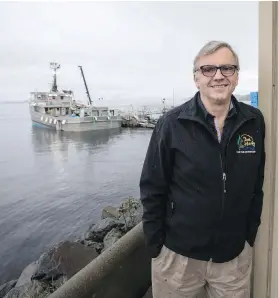  ??  ?? Port Hardy Mayor Hank Bood: “Given the amount of employment here, everyone has a neighbour who has some link to the fish farms.”