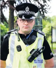  ??  ?? Plea Sergeant Barry McNaught has asked the public for help in the fight against drugs