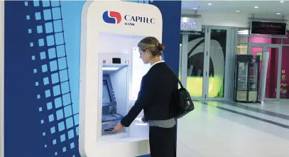  ?? Picture: Supplied ?? ONE BY ONE. Over the past five years the number of Capitec customers has grown by 82%.