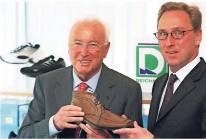  ?? FOTO: ULLSTEIN ?? Heinrich Deichmann übernahm die Leitung des Unternehme­ns von seinem Vater Heinz-Horst, der den Schuhhändl­er viele Jahre lang leitete und groß machte. HeinzHorst Deichmann starb 2014 in Essen.