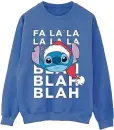  ?? ?? Lilo & Stitch Christmas slogan adults’ sweatshirt, £24, George.