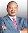  ??  ?? President Kenyatta